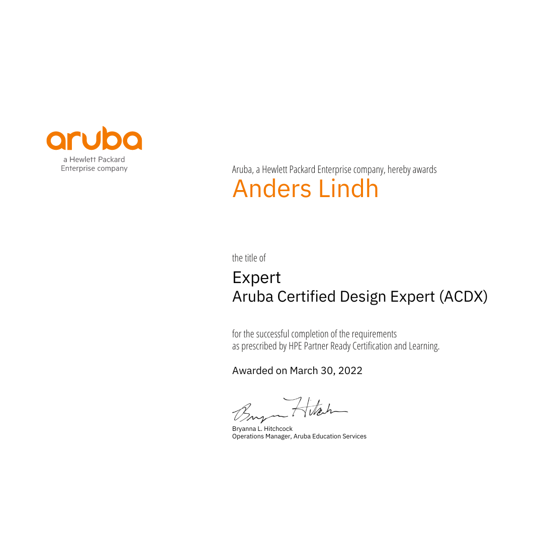 IT-Total_Cert_Anders-Lindh_Aruba_HPE